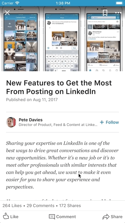 3 Things Social: Hoe werkt die nieuwe quote functie op LinkedIn?